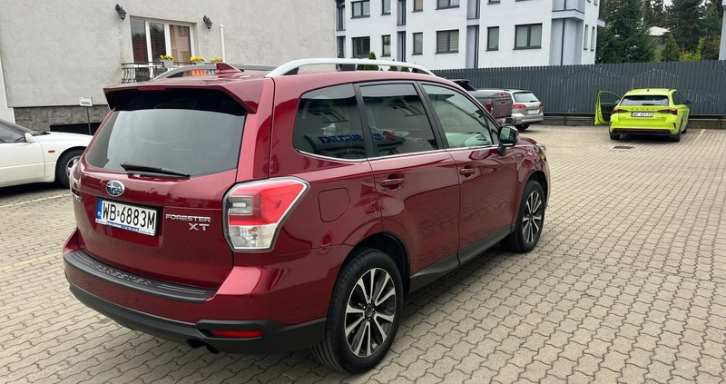 Subaru Forester cena 76500 przebieg: 215000, rok produkcji 2016 z Warszawa małe 154